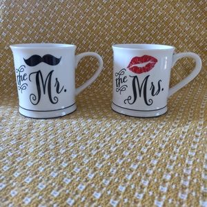 Home Essentials - "The Mr" & "The Mrs" Mug Set